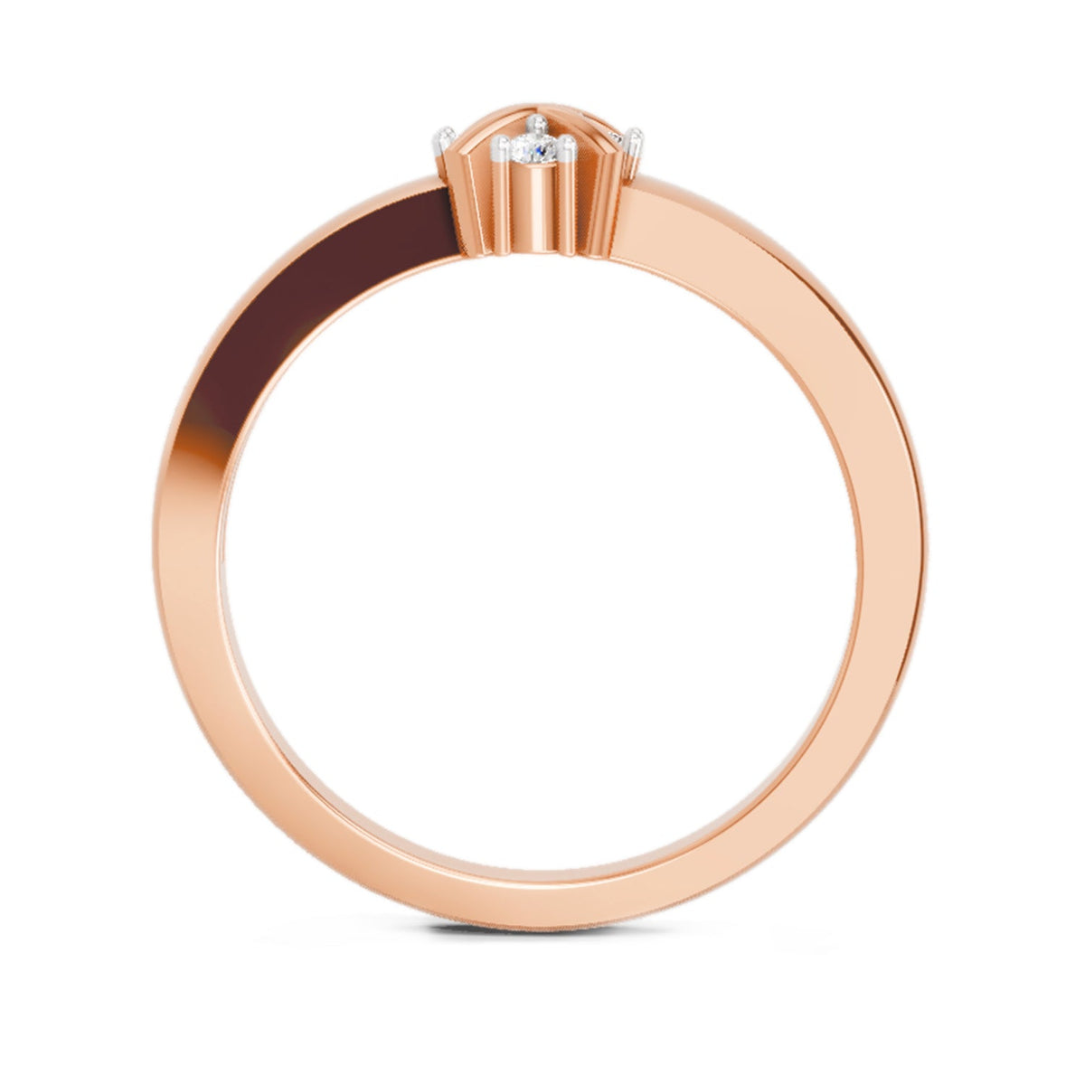 Pristine Round Cluster Diamond Ring