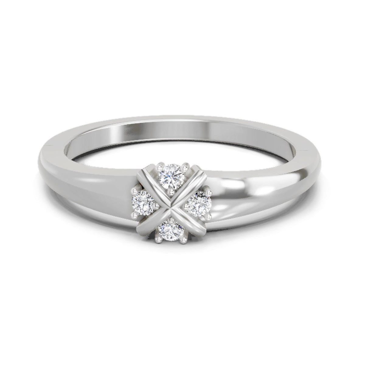 Pristine Round Cluster Diamond Ring