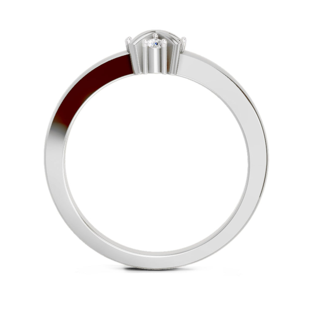 Pristine Round Cluster Diamond Ring