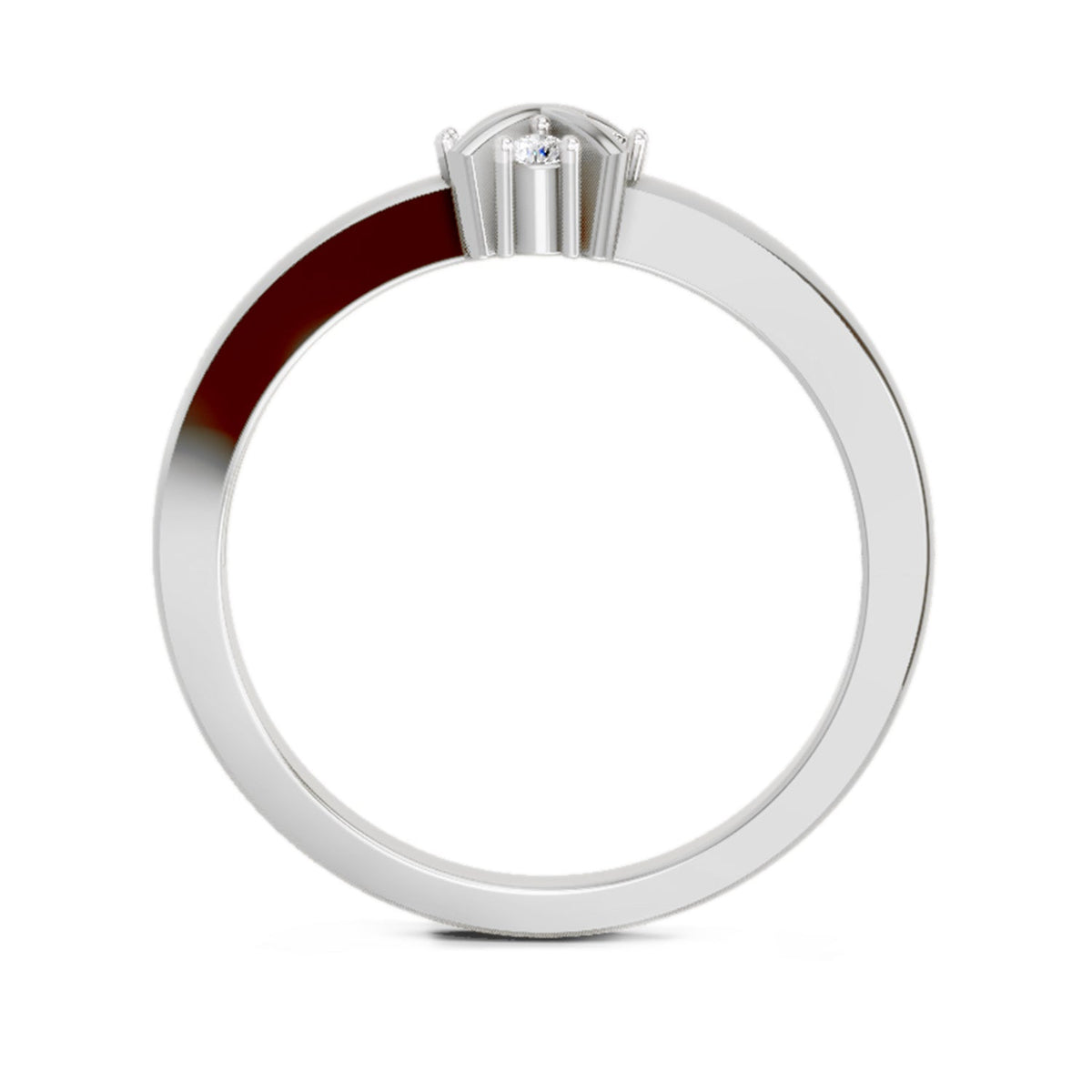 Pristine Round Cluster Diamond Ring
