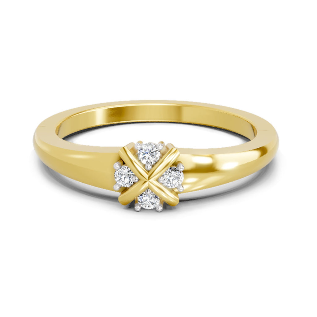 Pristine Round Cluster Diamond Ring