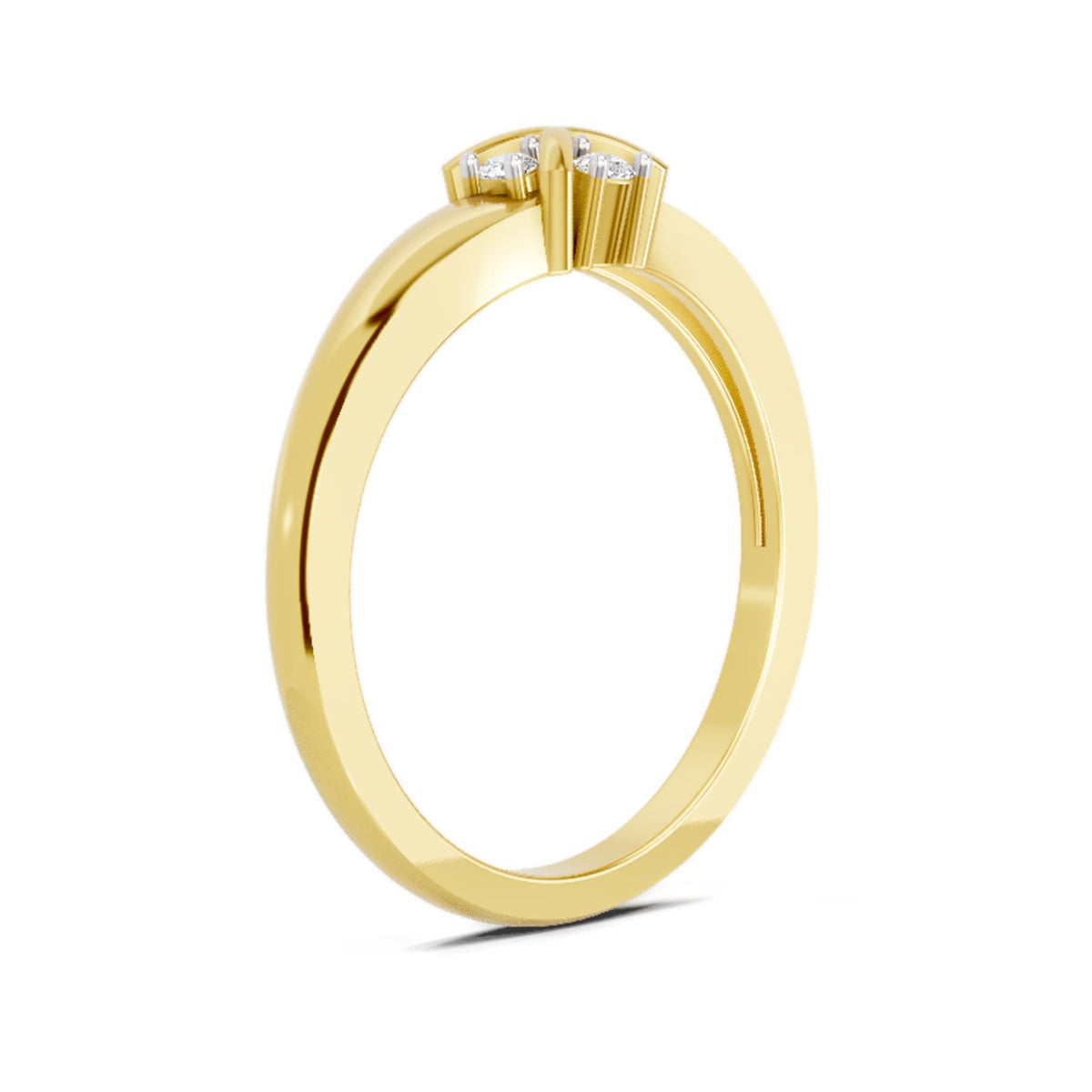 Pristine Round Cluster Diamond Ring