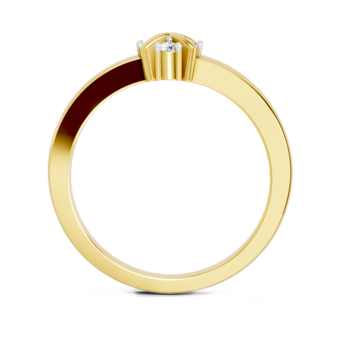 Pristine Round Cluster Diamond Ring