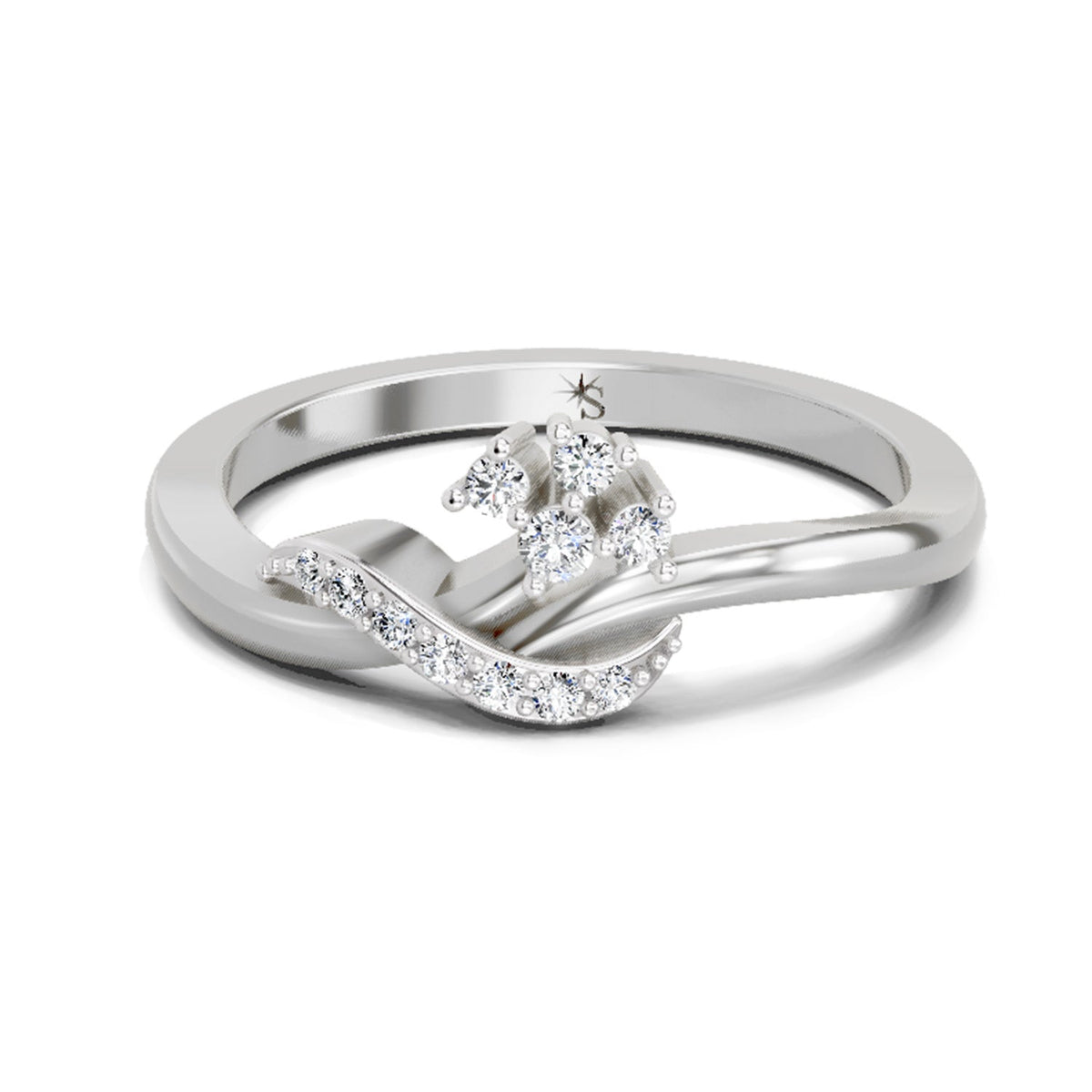 Eternal Round Cluster Diamond Ring