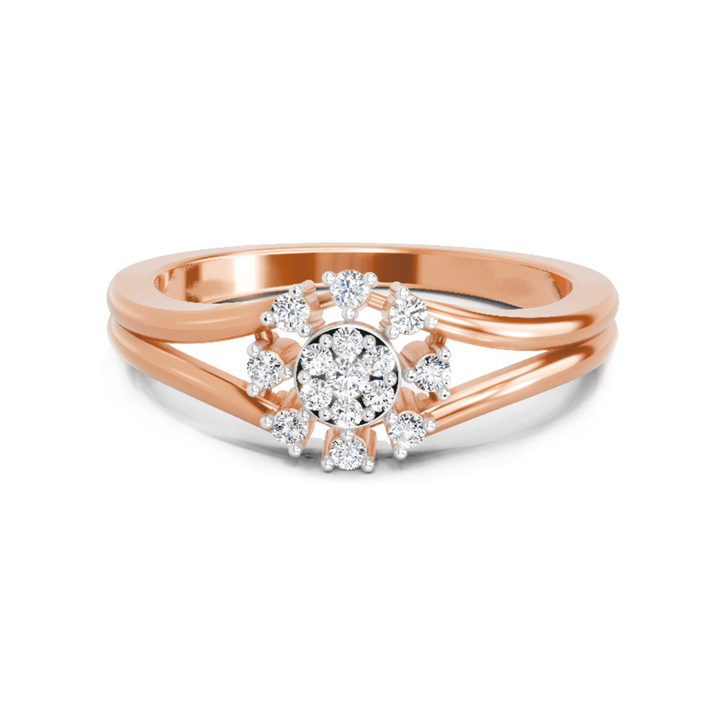 Eternal Round Cluster Diamond Ring