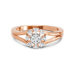 Eternal Round Cluster Diamond Ring