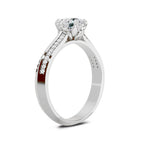 Sparkling Round Solitaire Diamond Ring