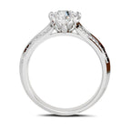 Sparkling Round Solitaire Diamond Ring