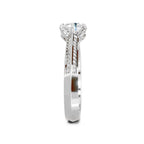 Sparkling Round Solitaire Diamond Ring