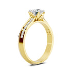 Sparkling Round Solitaire Diamond Ring