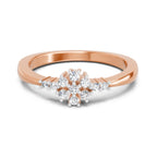 Stunning Round Cluster Diamond Ring