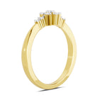 Stunning Round Cluster Diamond Ring