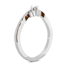 Gleaming Round Solitaire Diamond Ring