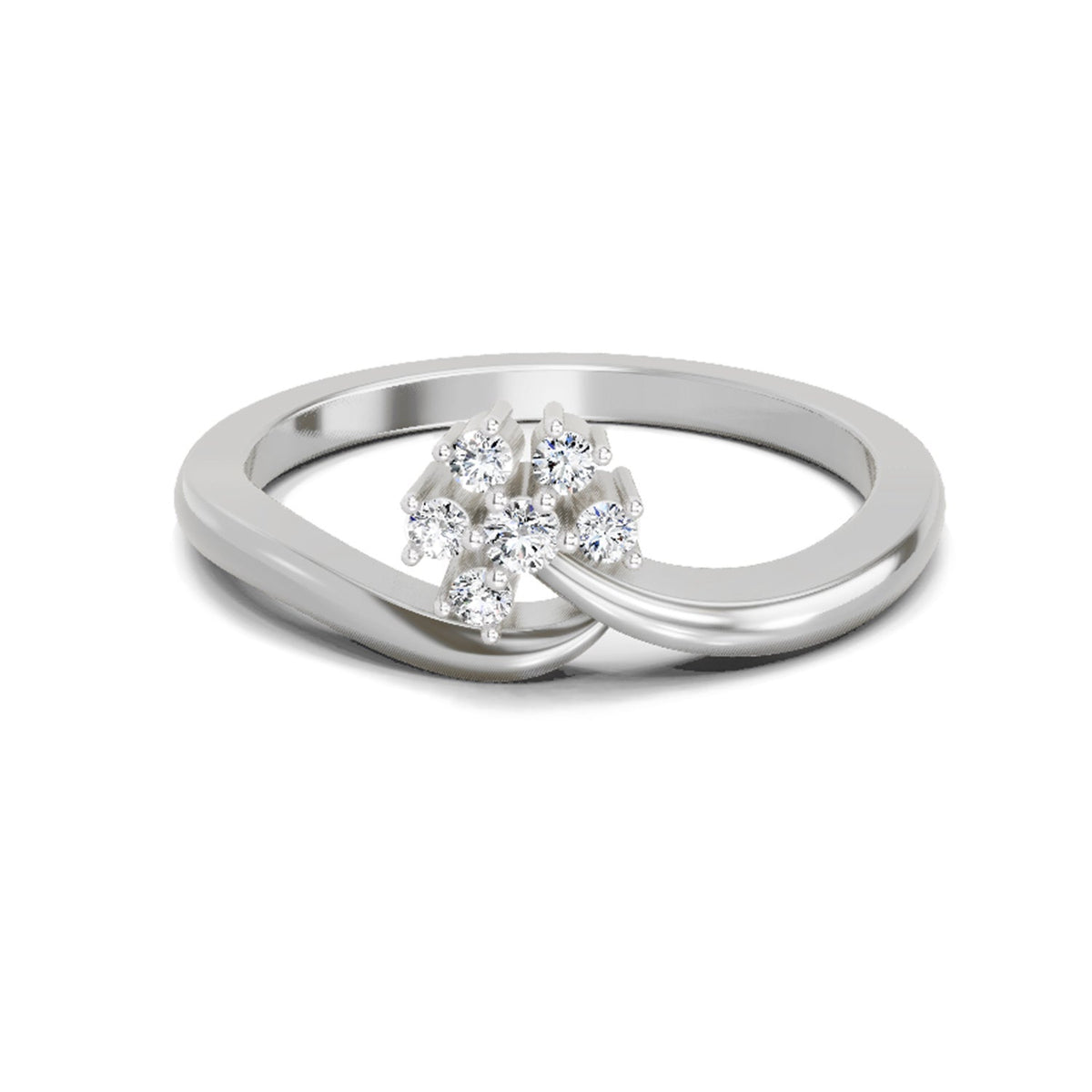 Lustrous Diamond Ring