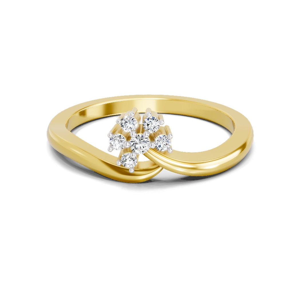 Lustrous Diamond Ring