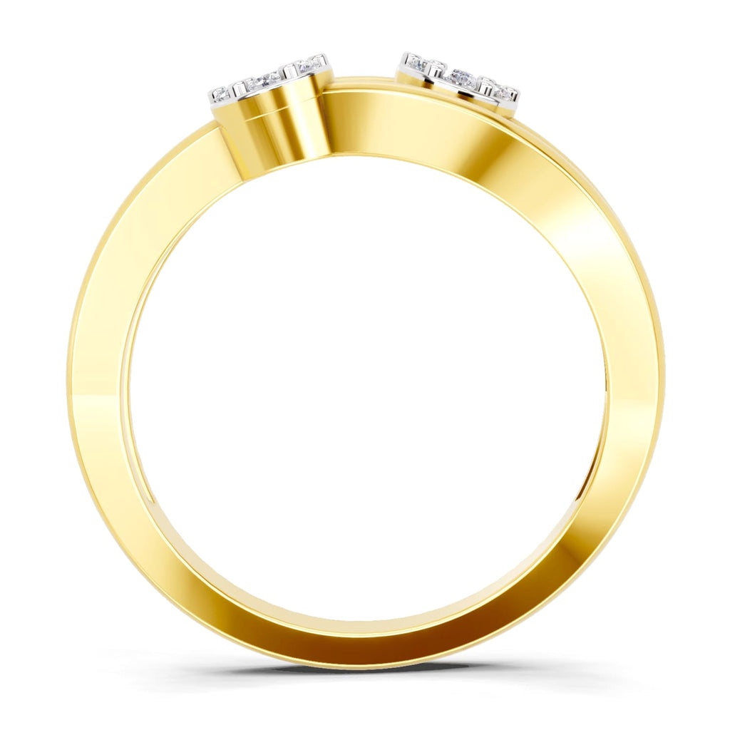 Regal Floral Diamond Ring