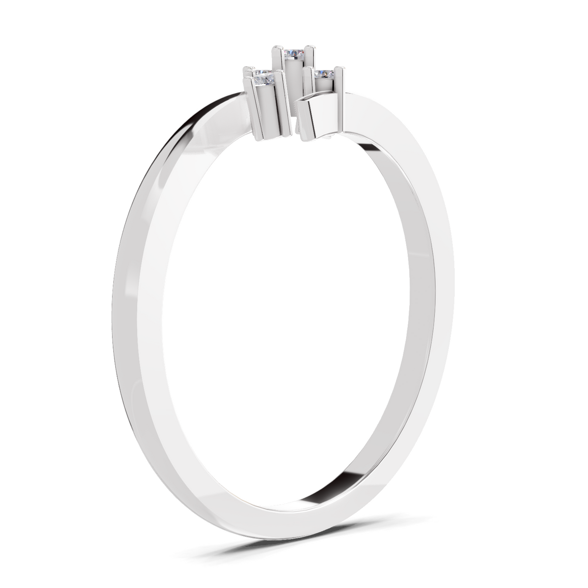 Timeless Petal Diamond Engagement Ring