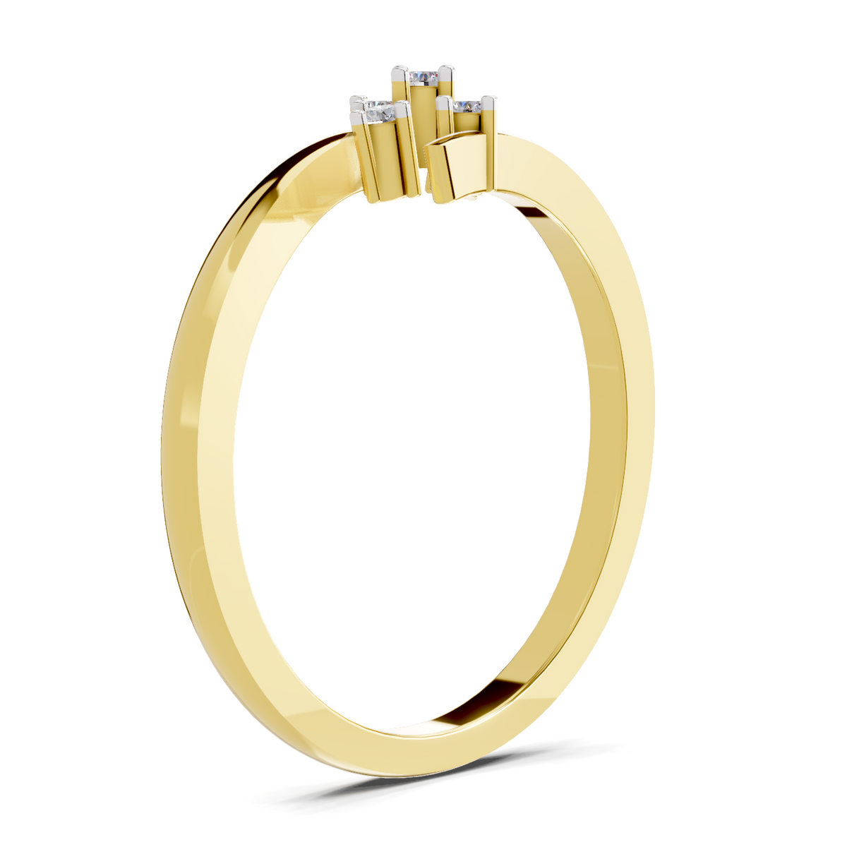 Timeless Petal Diamond Engagement Ring