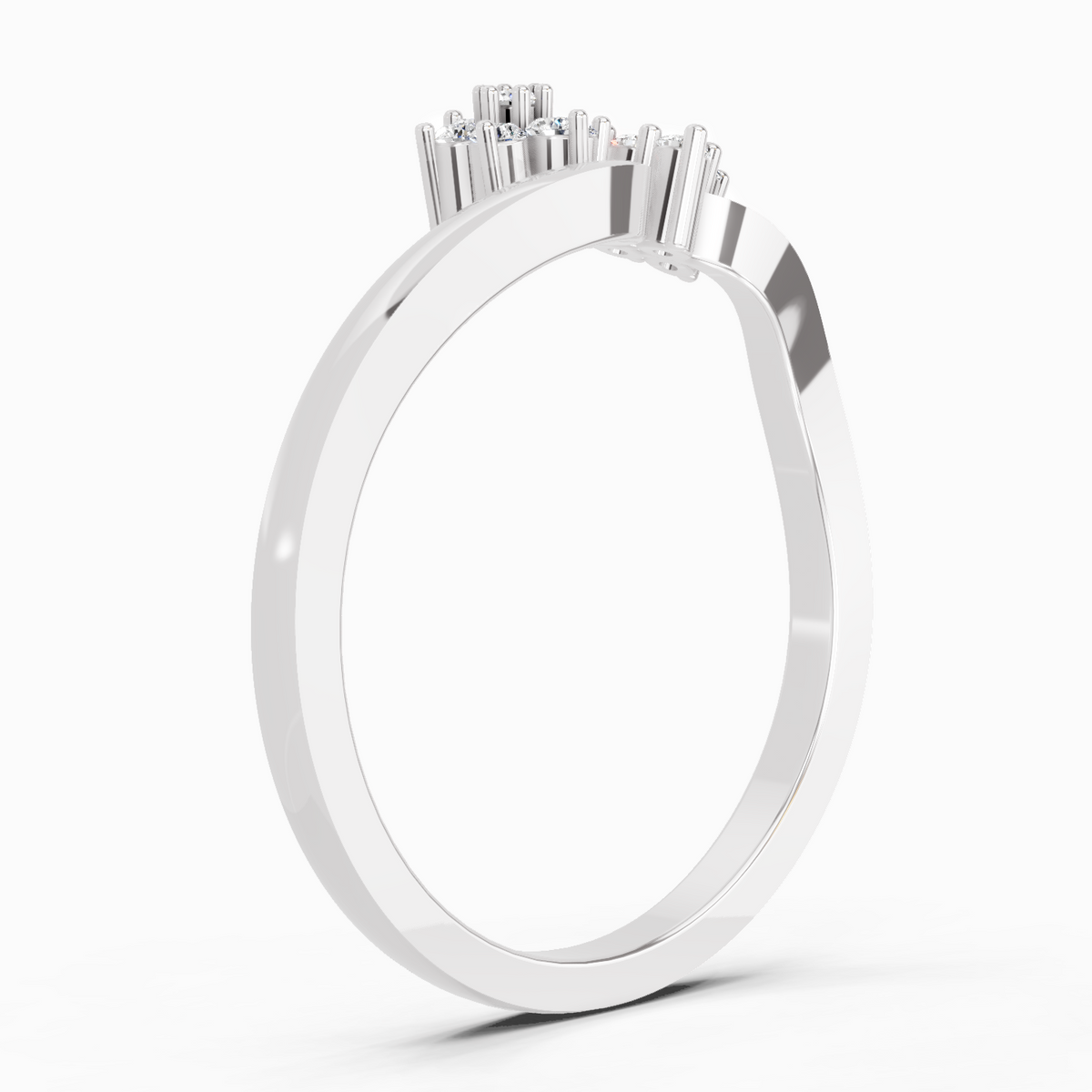 Enchanting Cluster Diamond Ring