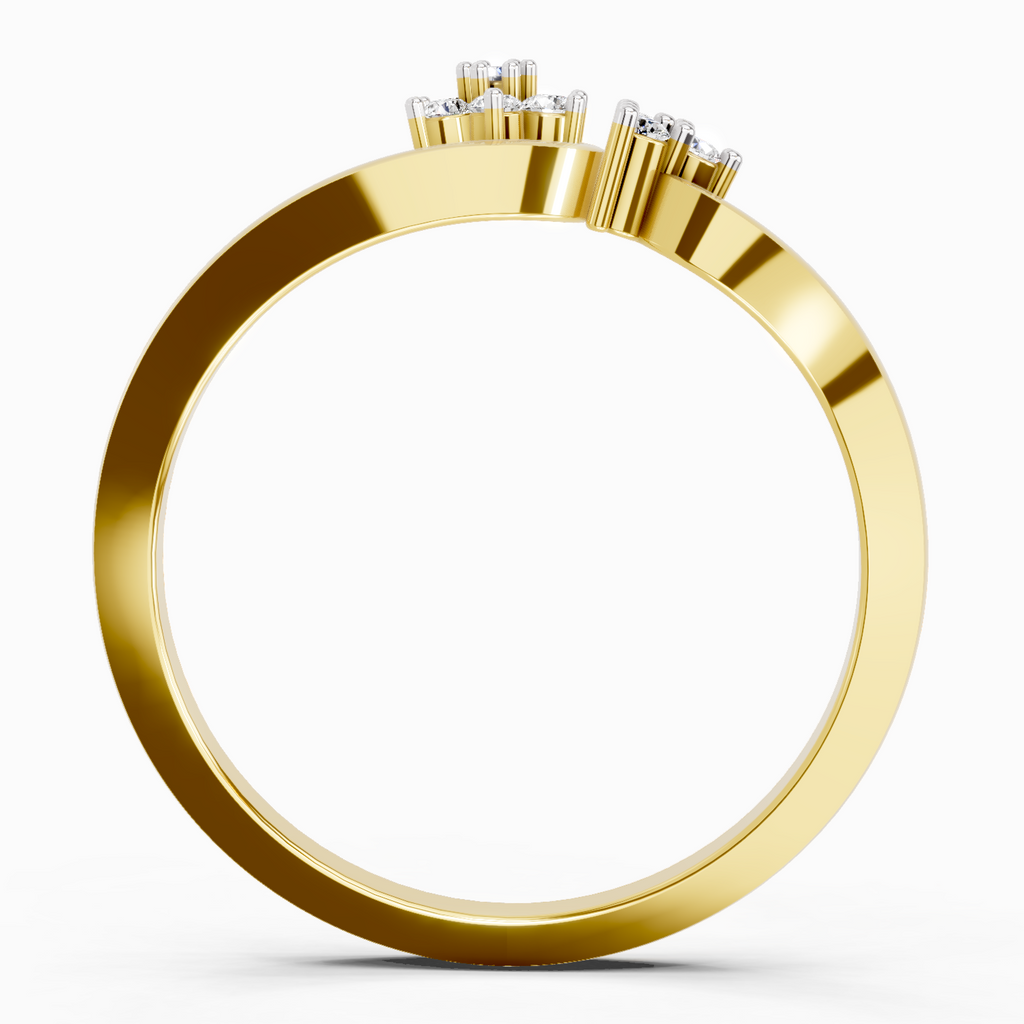 Enchanting Cluster Diamond Ring