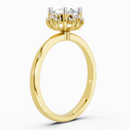 Eternal Round Halo Diamond Ring