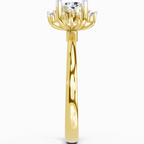 Eternal Round Halo Diamond Ring