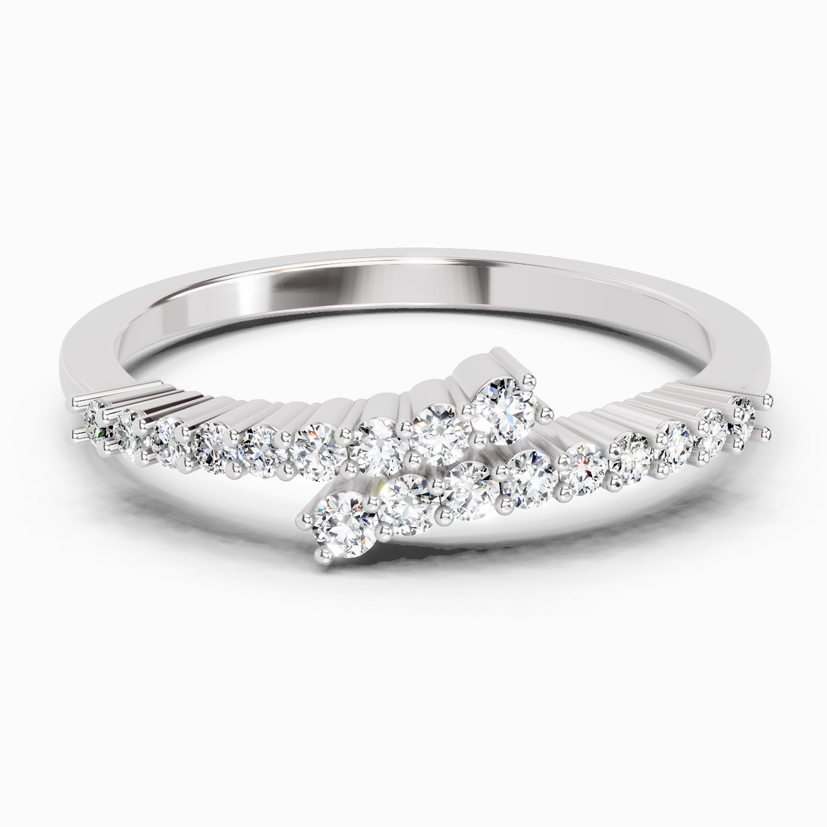 Resplendent Round Diamond Ring
