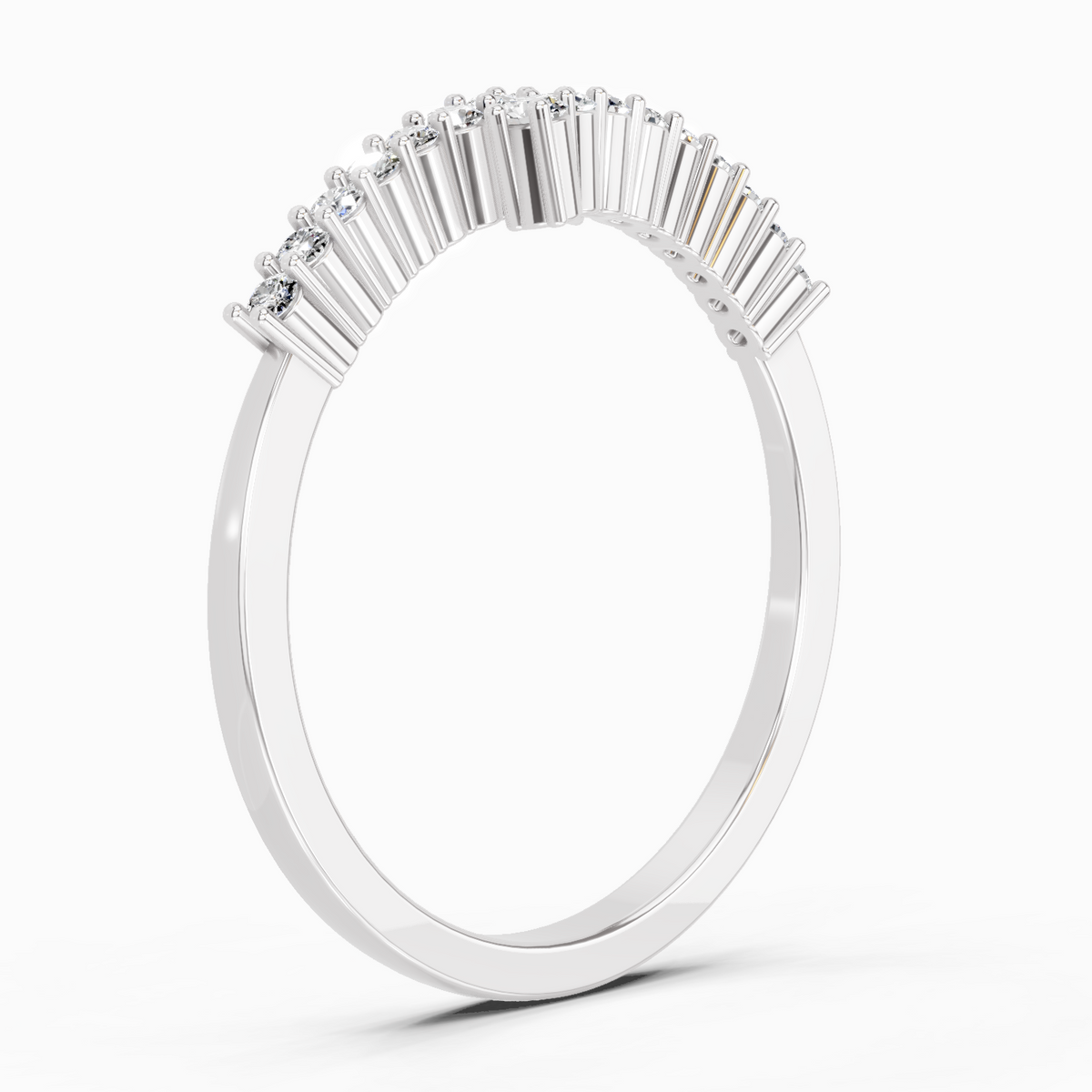Resplendent Round Diamond Ring