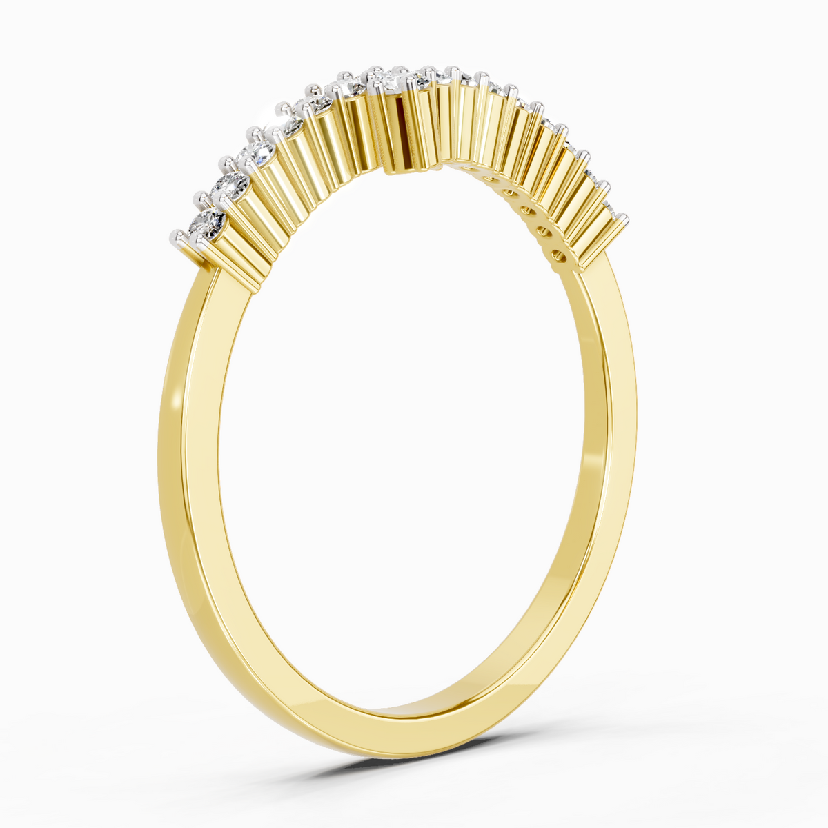 Resplendent Round Diamond Ring