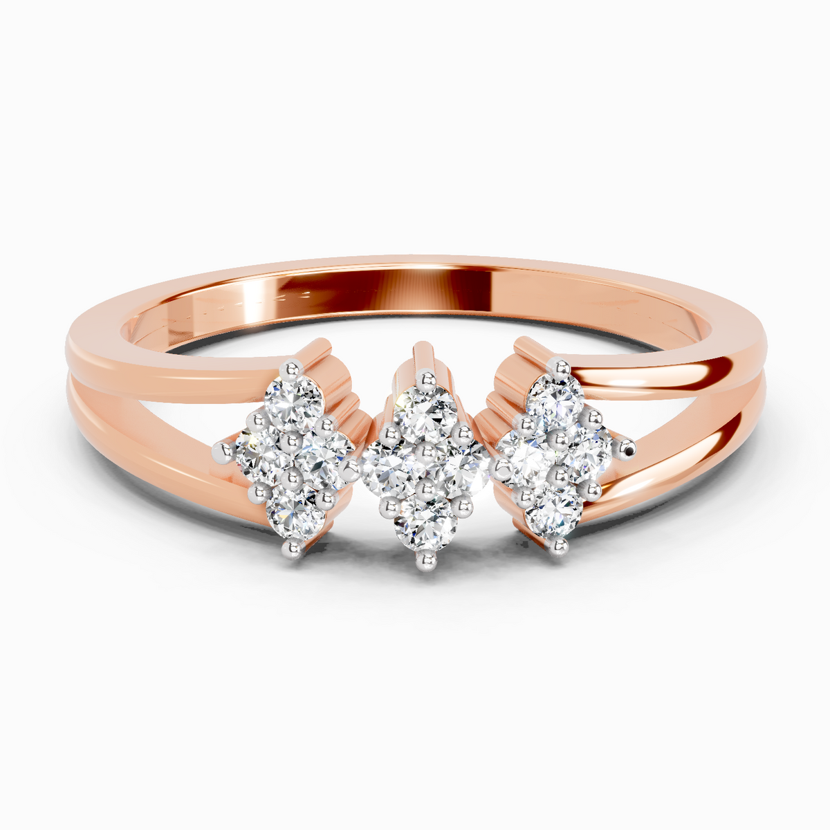 Shimmering Diamond Ring