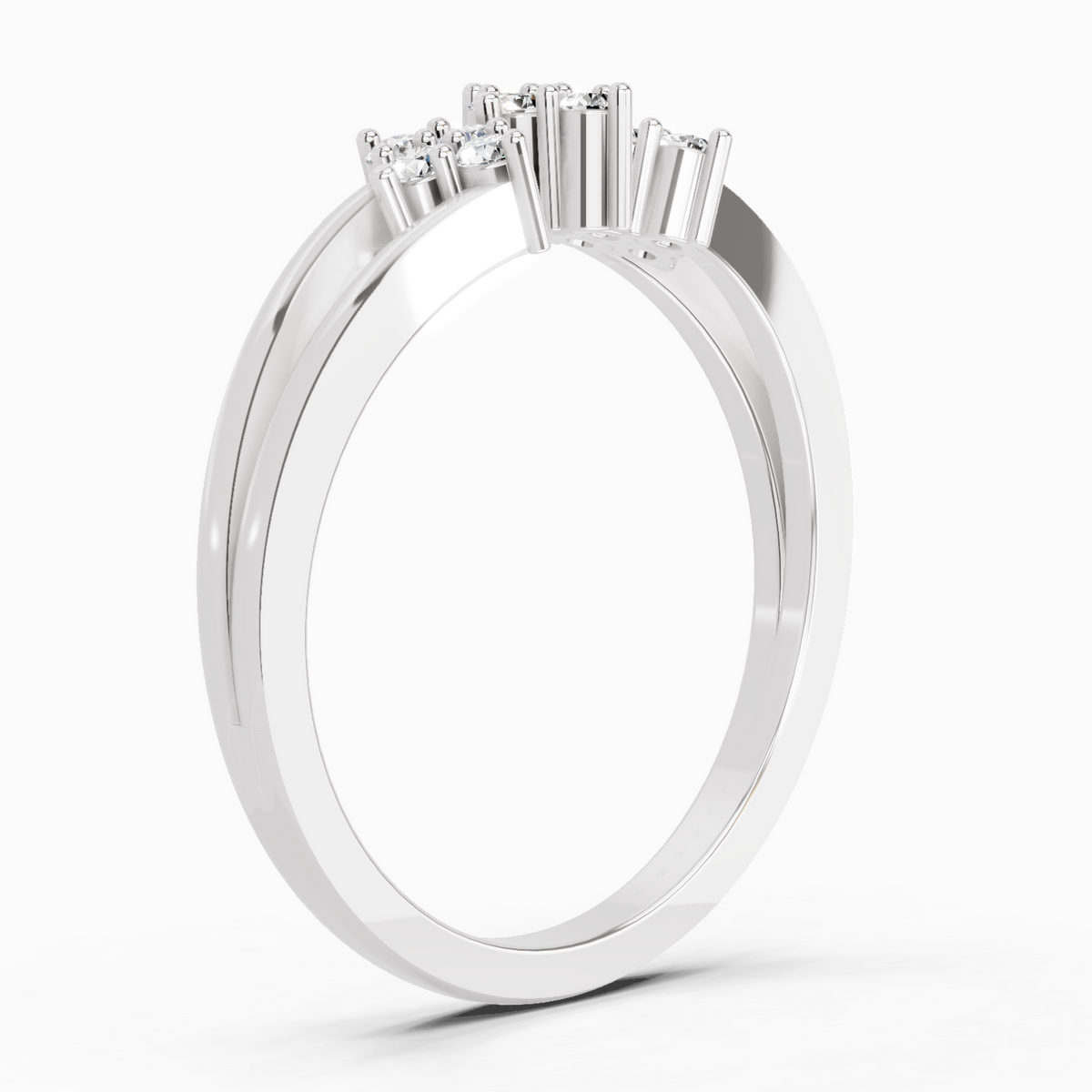 Shimmering Diamond Ring