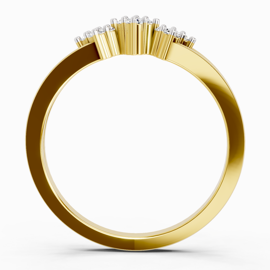 Shimmering Diamond Ring