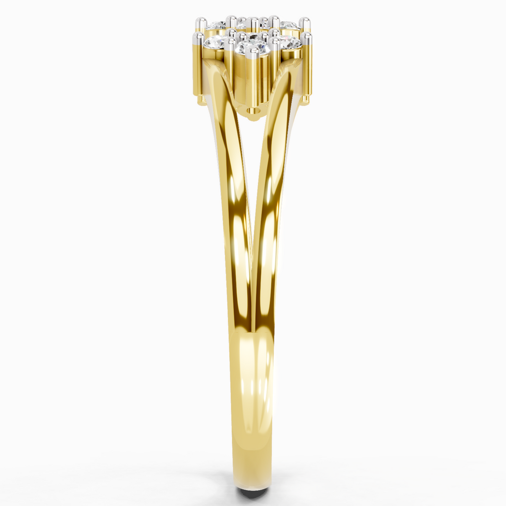 Shimmering Diamond Ring