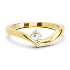 Enchanting Round Solitaire Diamond Ring