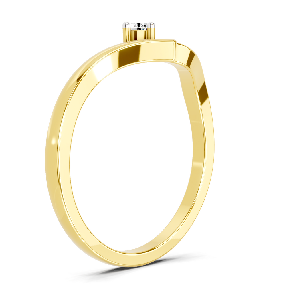 Enchanting Round Solitaire Diamond Ring