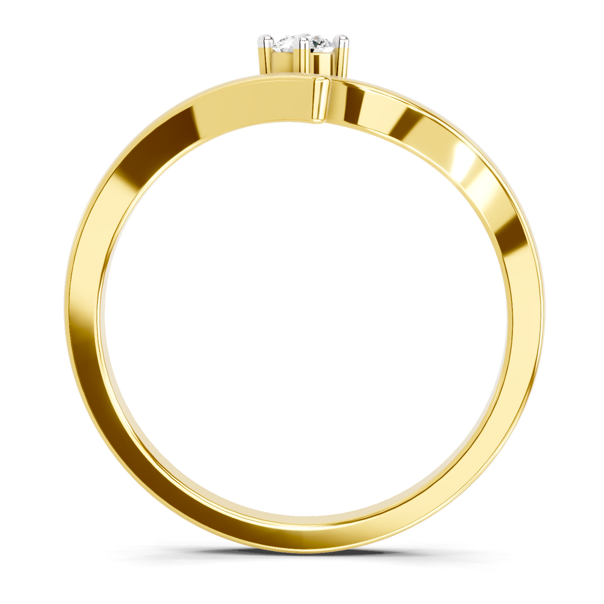 Enchanting Round Solitaire Diamond Ring