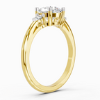 Opulent Round Diamond Ring