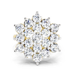 Timeless Floral Diamond Ring