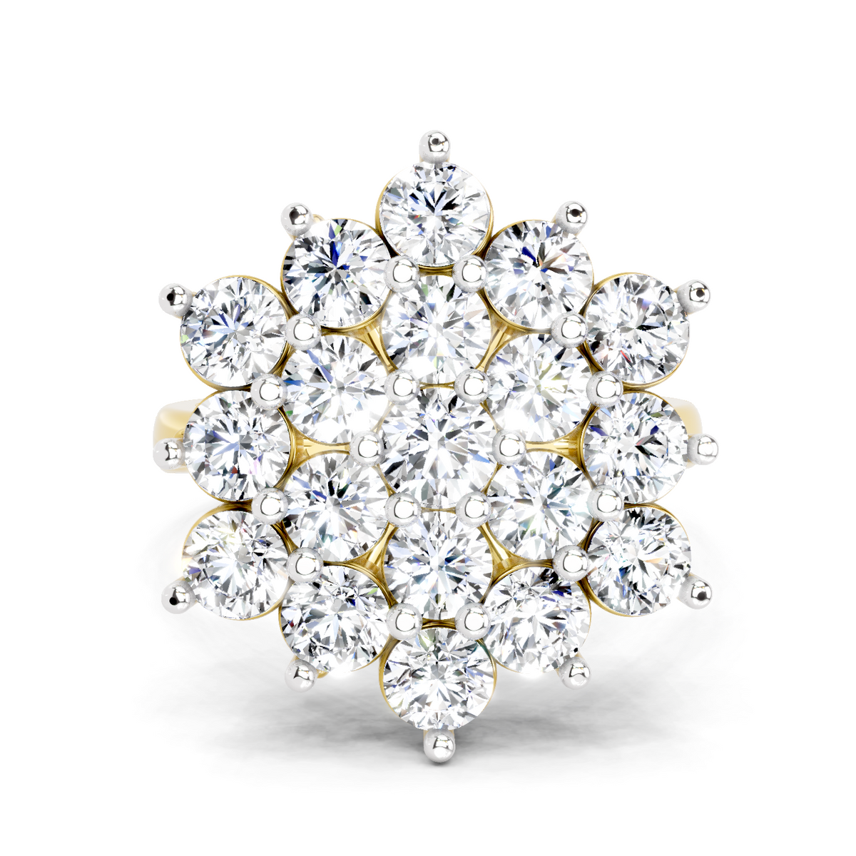 Timeless Floral Diamond Ring
