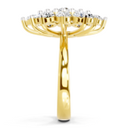 Timeless Floral Diamond Ring