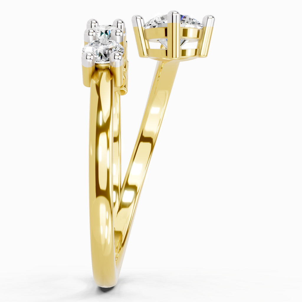 Refined Diamond Engagement Ring