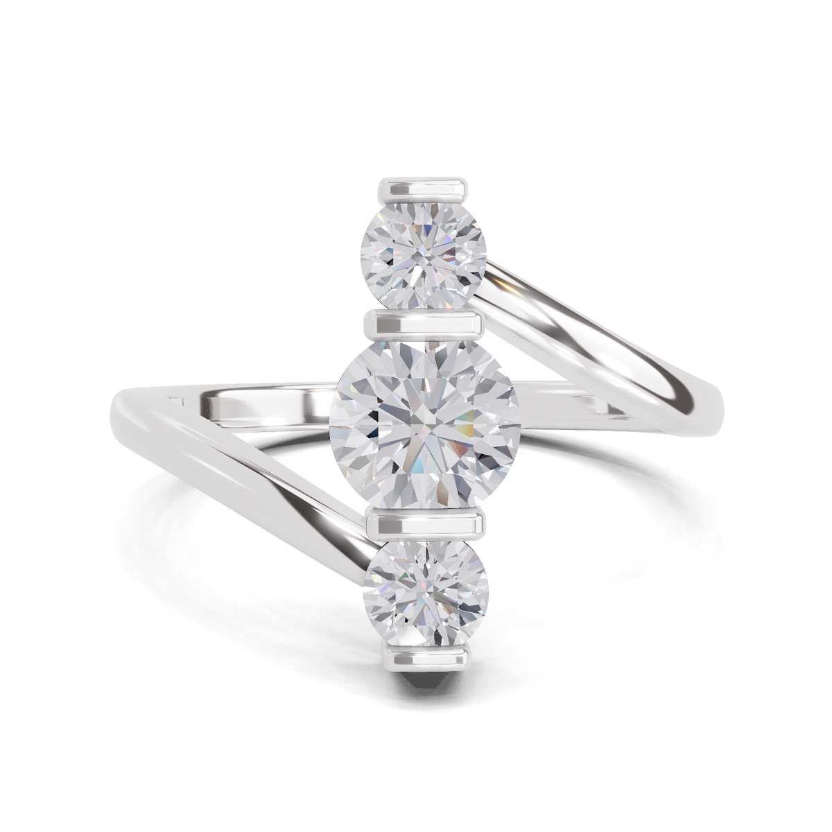 Enchanting Promise Diamond Engagement Ring