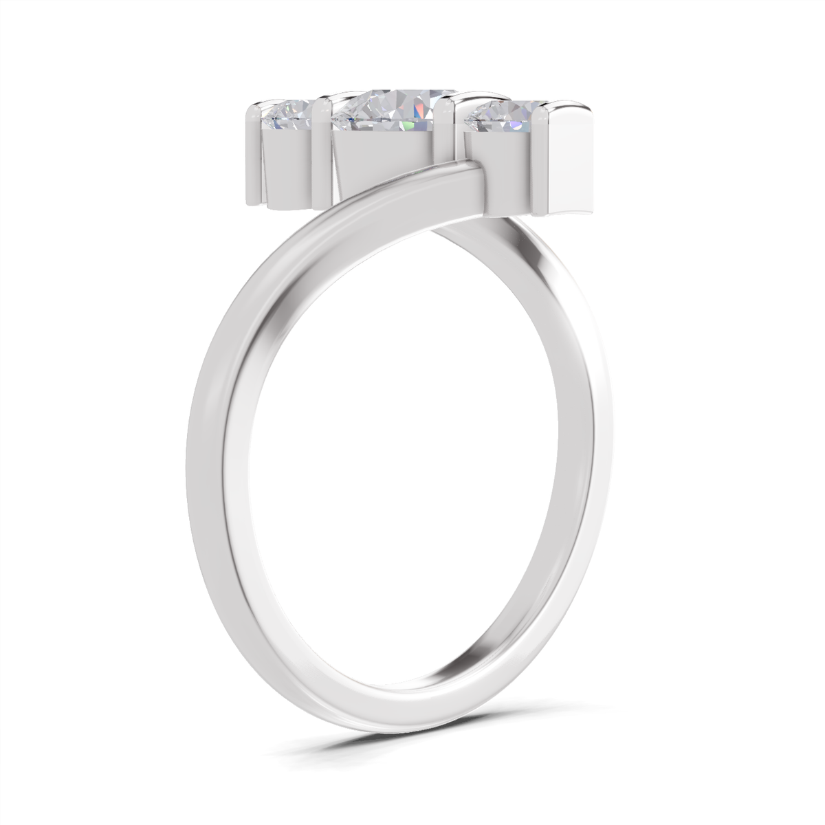 Enchanting Promise Diamond Engagement Ring