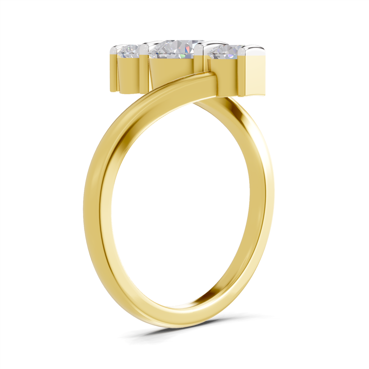 Enchanting Promise Diamond Engagement Ring