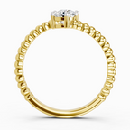 Captivating Bypass Diamond Ring
