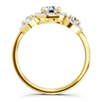 Iconic Round Halo Diamond Ring