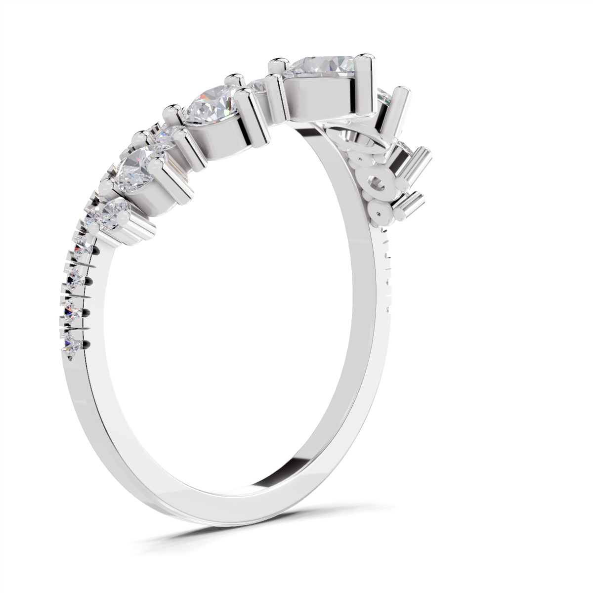 Regal Promise Diamond Engagement Ring