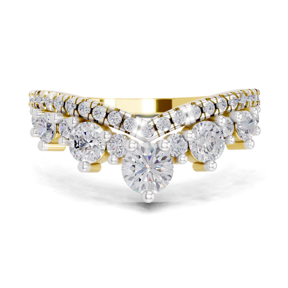 Regal Promise Diamond Engagement Ring