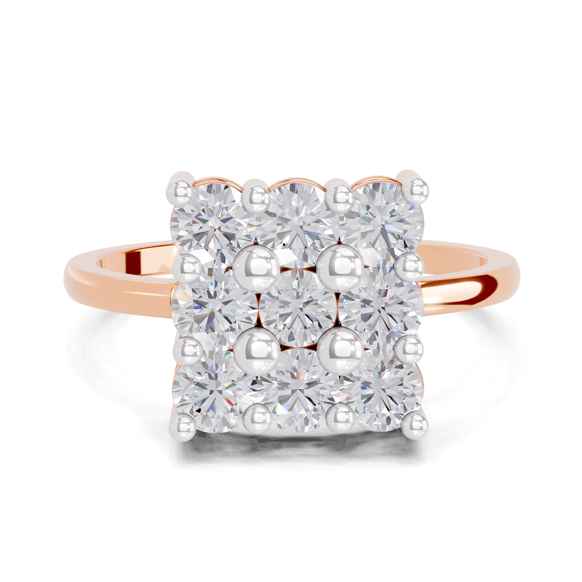 Stunning Promise Eternity Diamond Engagement Ring