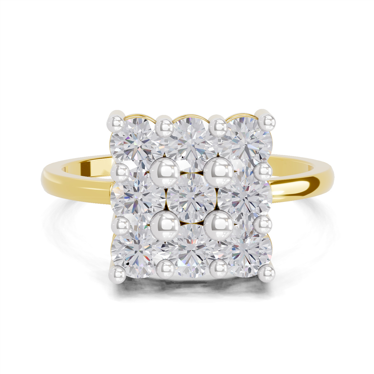 Stunning Promise Eternity Diamond Engagement Ring